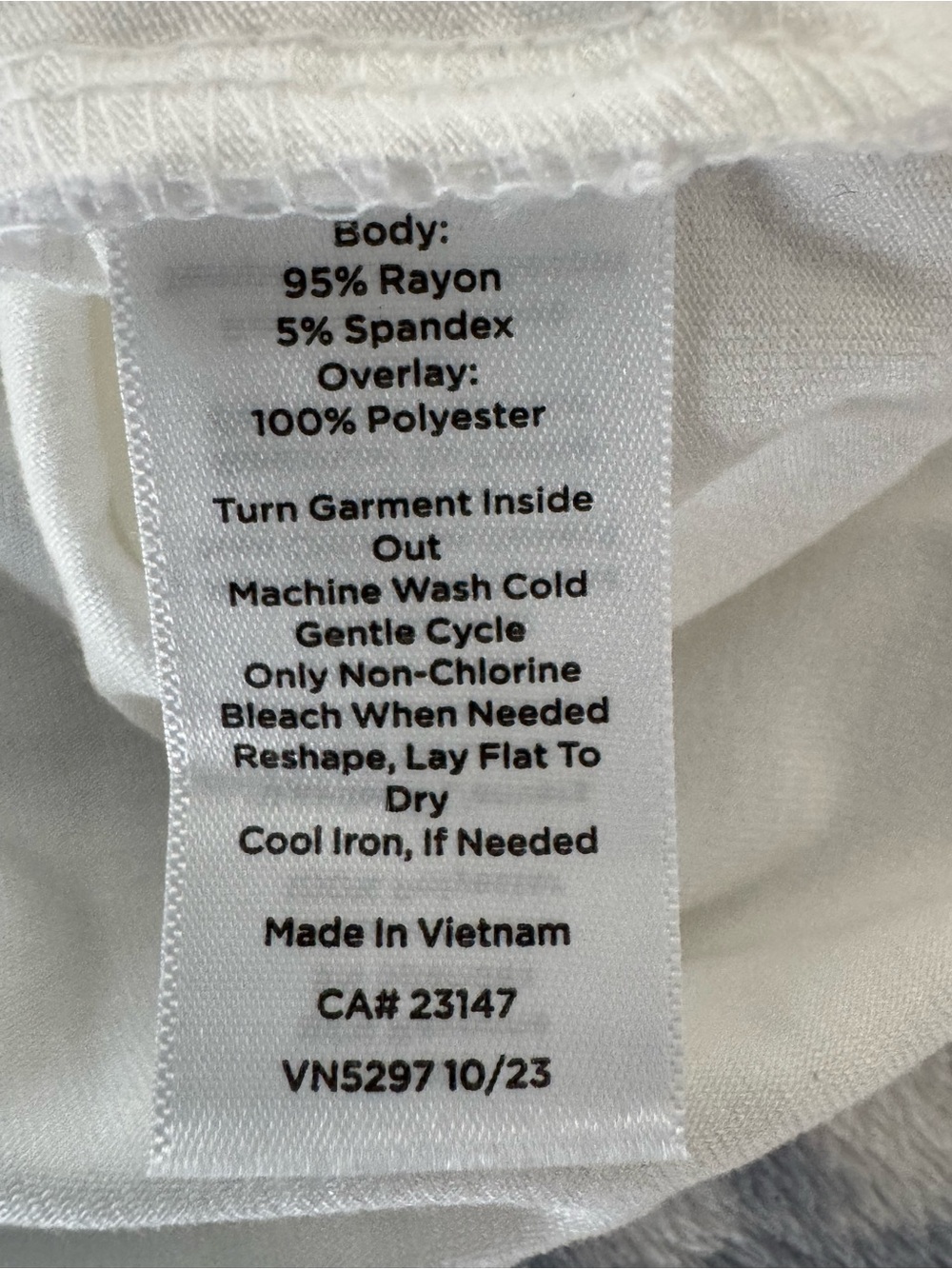 Talbots Cream Lace Shell Top - Picture 5 of 5